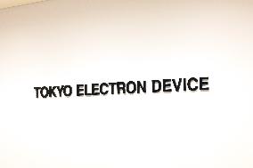 Tokyo Electron Device signboard and logo